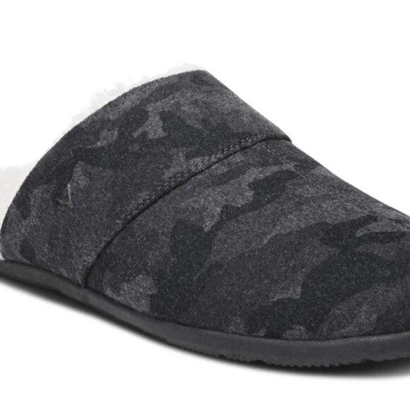 Vionic  Men's   Alfons   Dark   Shadow   Camo   Gray   Mule   Orthotic   Slipper - Picture 5 of 10
